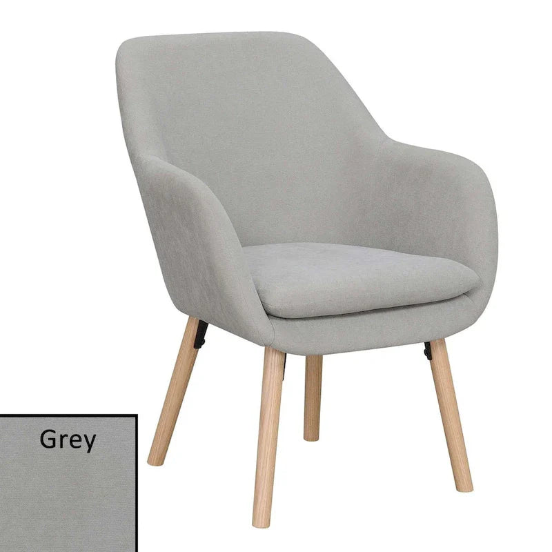Fauteuil d'appoint rembourré à oreilles Charlotte « Take a Seat » de Convenience Concepts