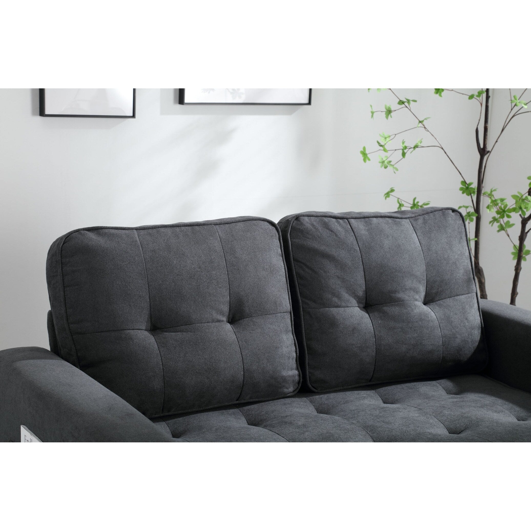 Canapé-lit futon convertible 3 places