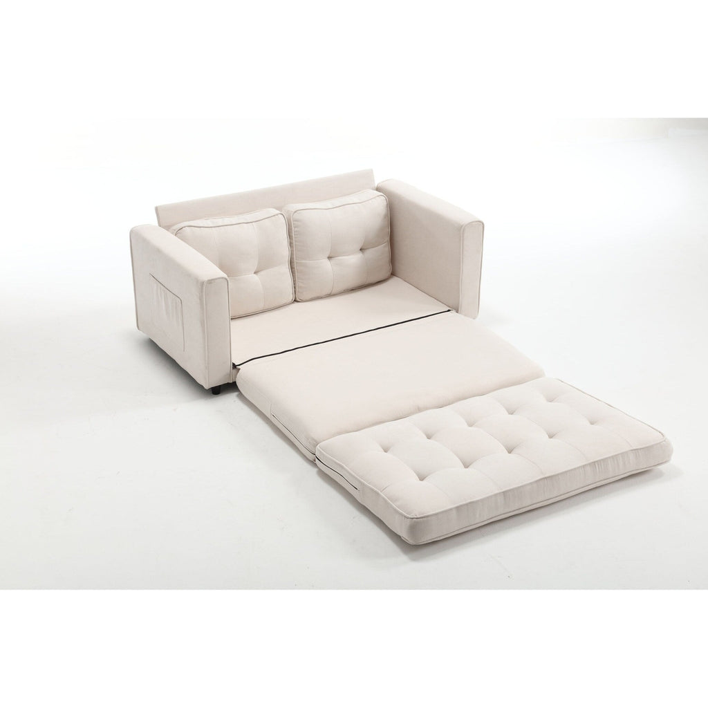 Canapé-lit futon convertible 3 places