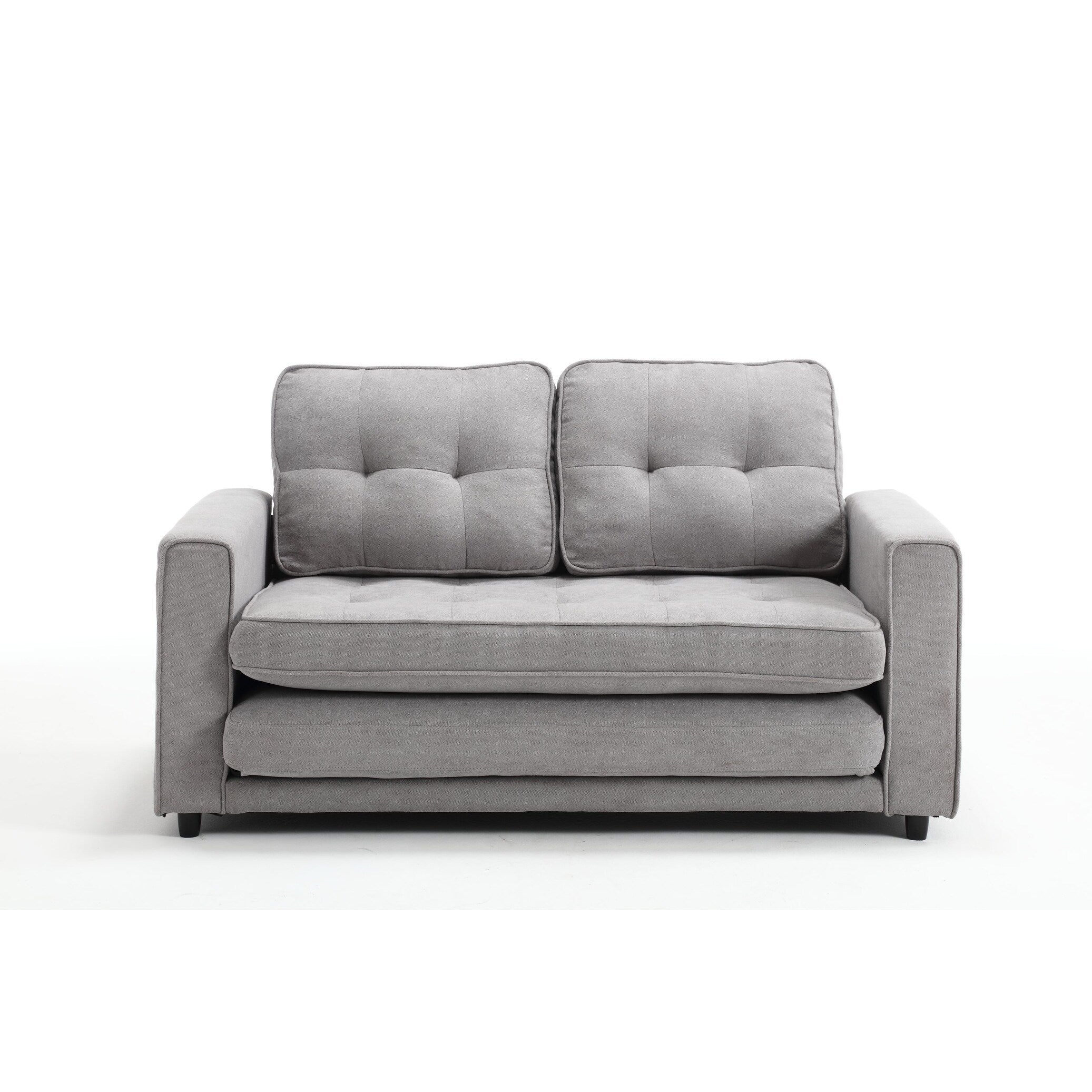 Canapé-lit futon convertible 3 places