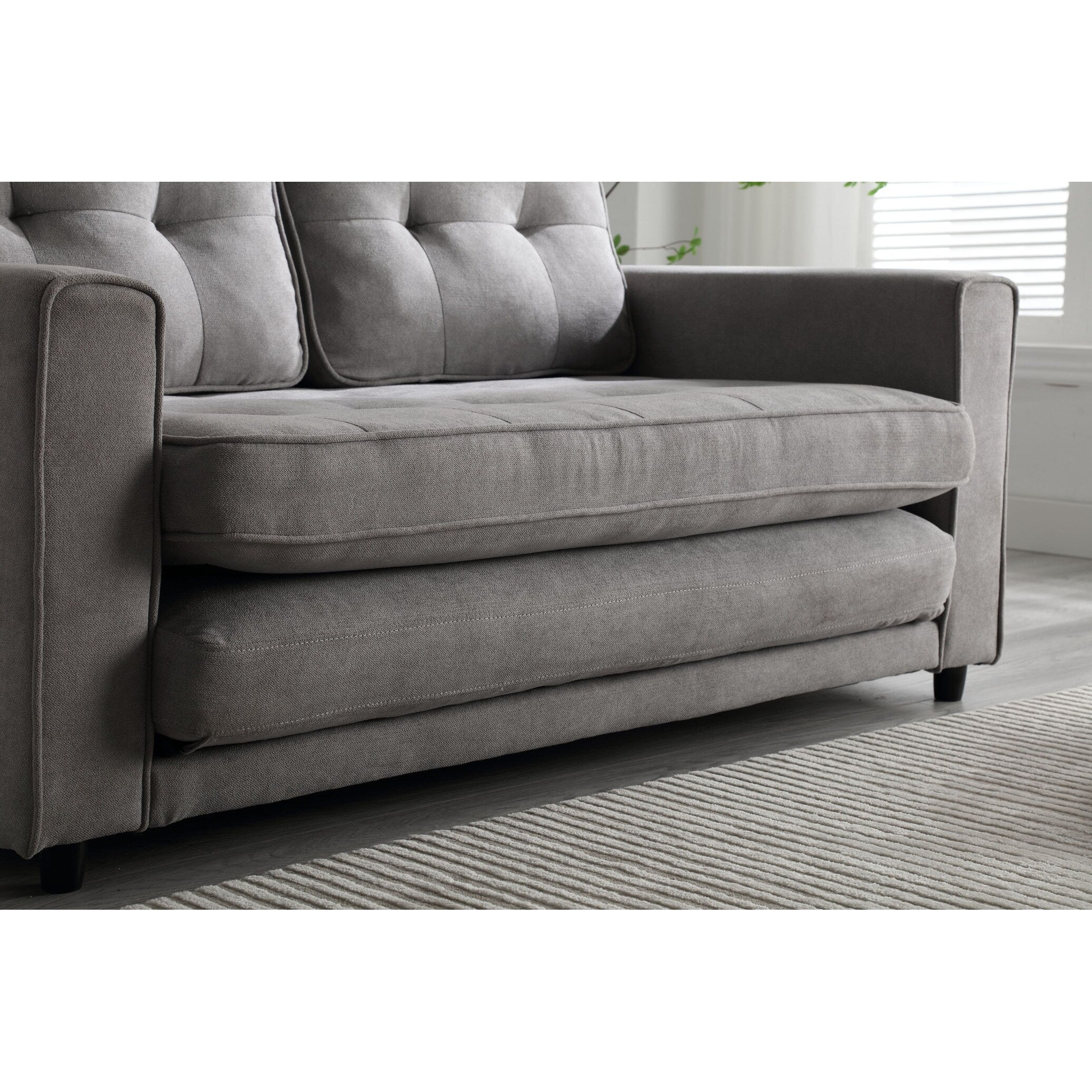 Canapé-lit futon convertible 3 places