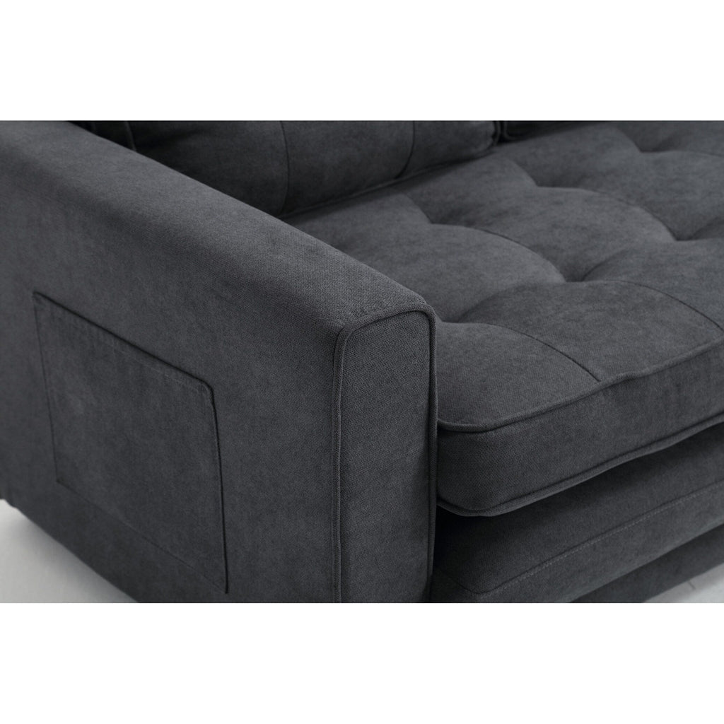 Canapé-lit futon convertible 3 places
