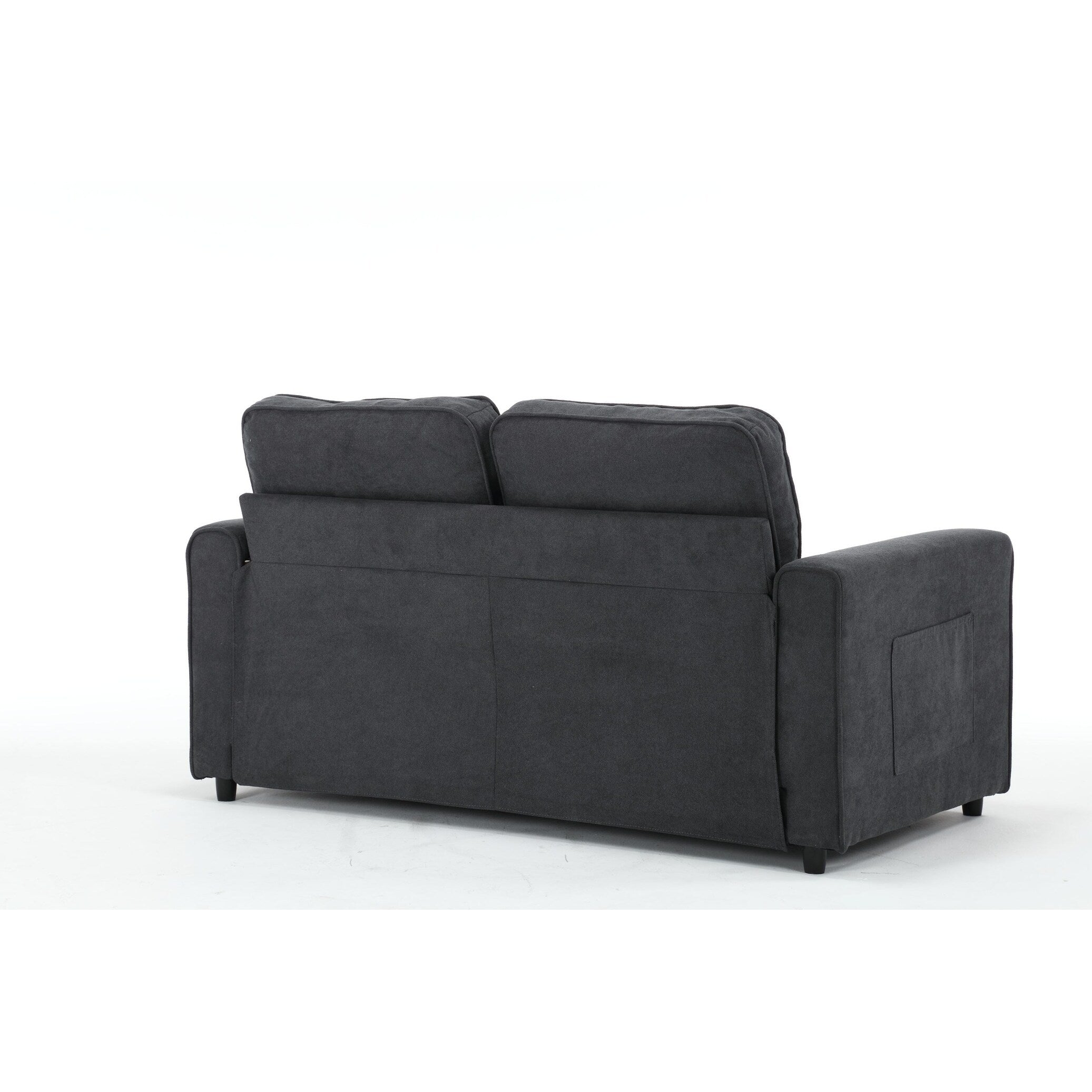 Canapé-lit futon convertible 3 places