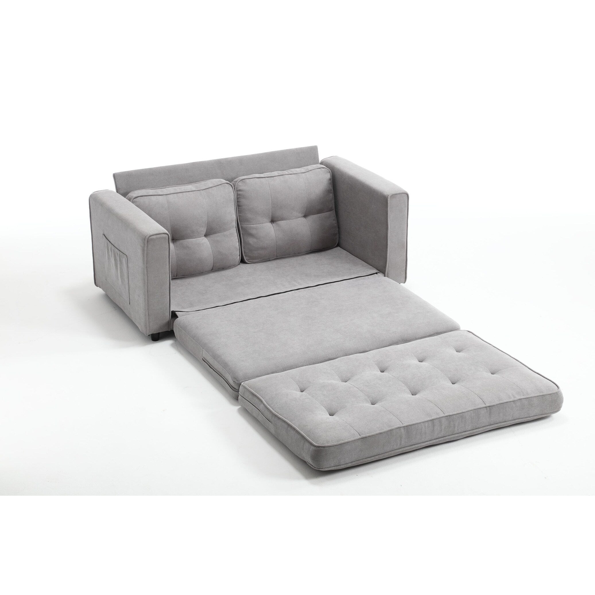 Canapé-lit futon convertible 3 places