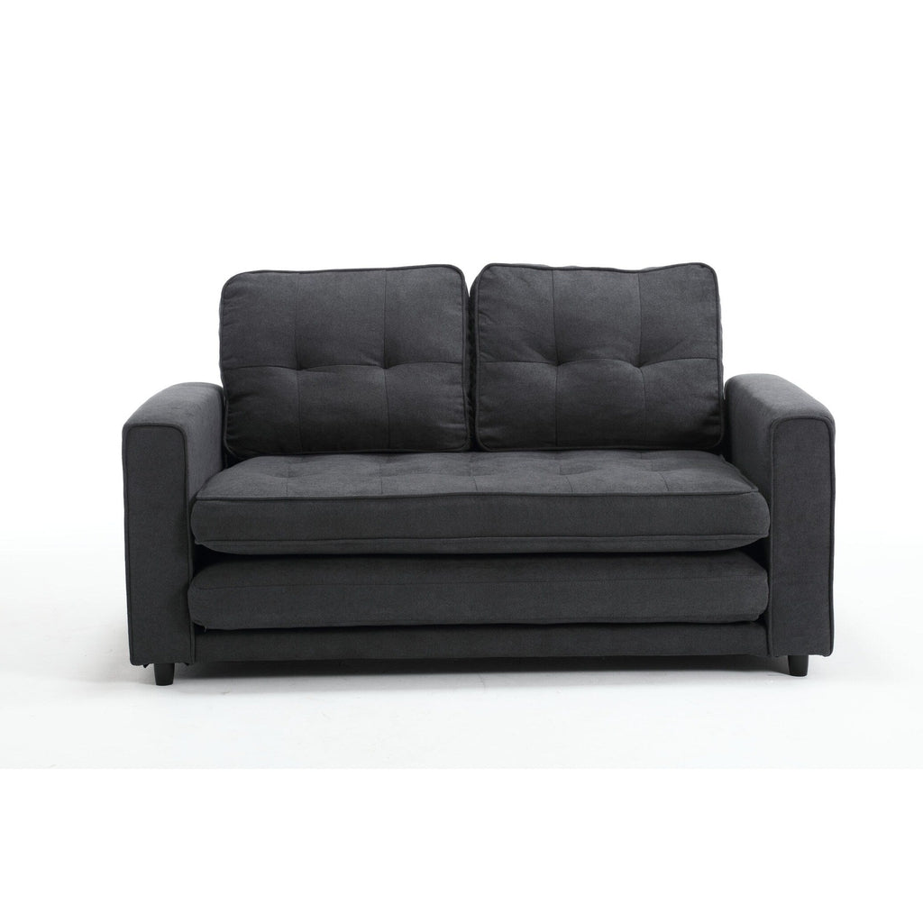 Canapé-lit futon convertible 3 places