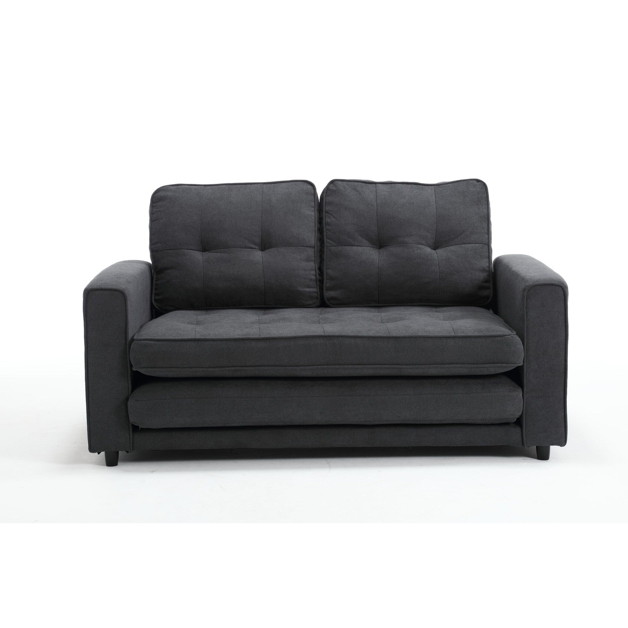 Canapé-lit futon convertible 3 places