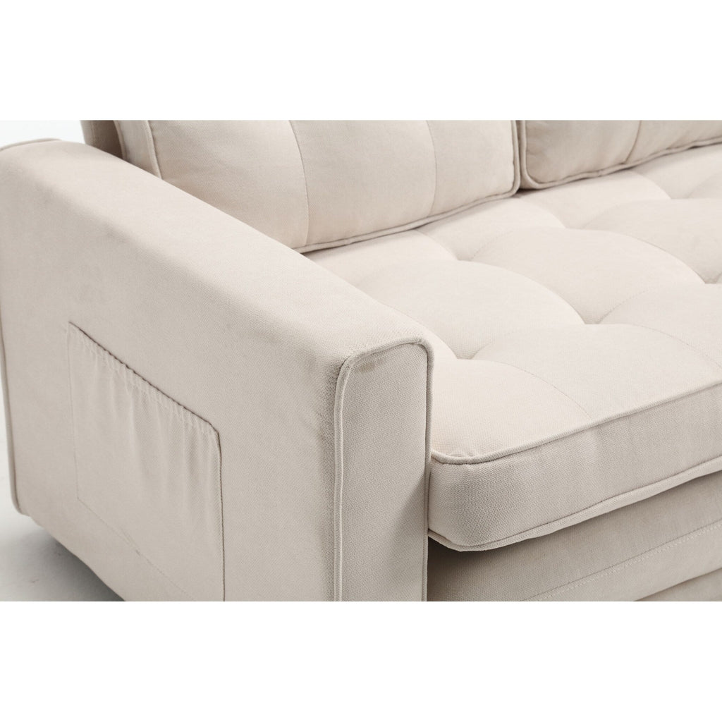 Canapé-lit futon convertible 3 places