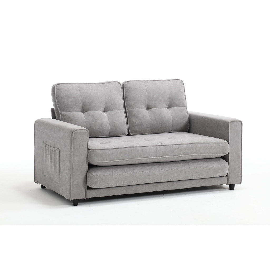 Canapé-lit futon convertible 3 places