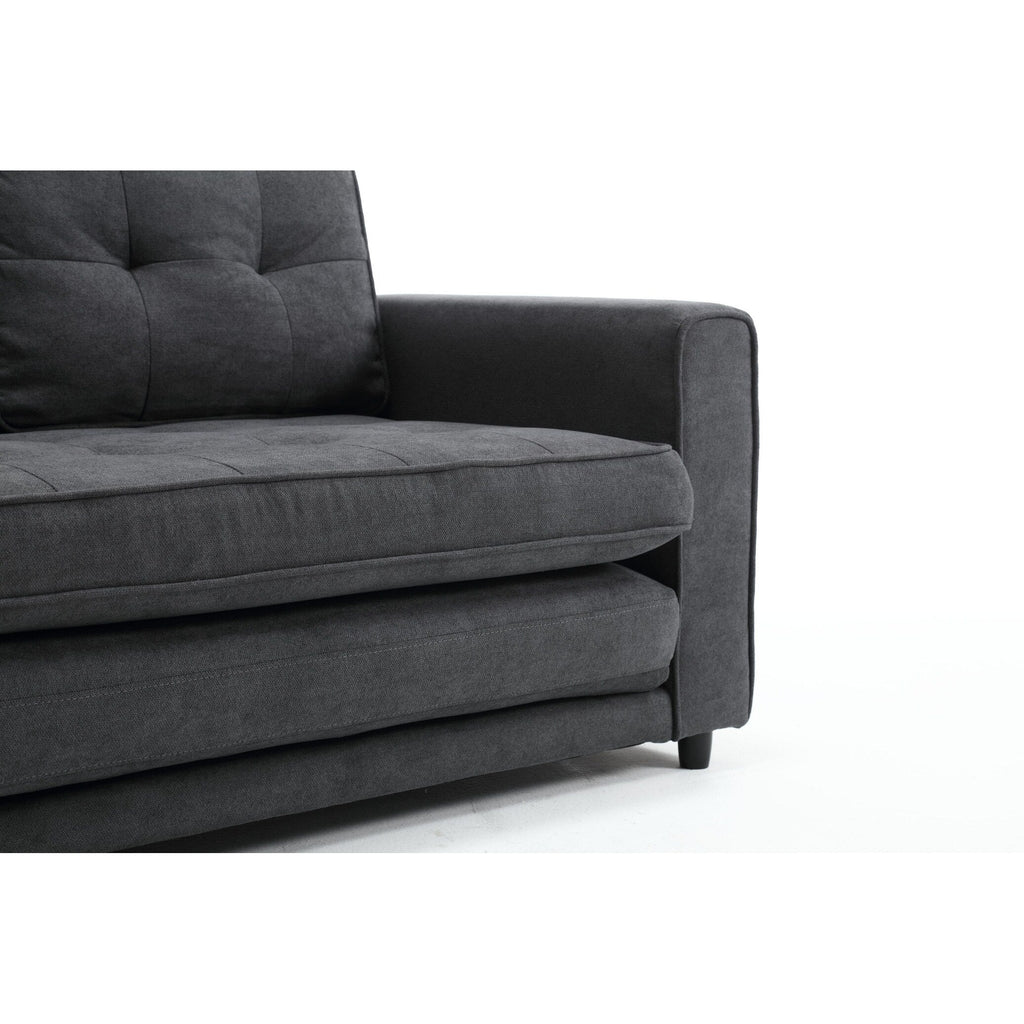Canapé-lit futon convertible 3 places
