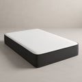 Matelas Double Mémoire de Forme Polyuréthane 200x140x20 cm Blanc/Gris