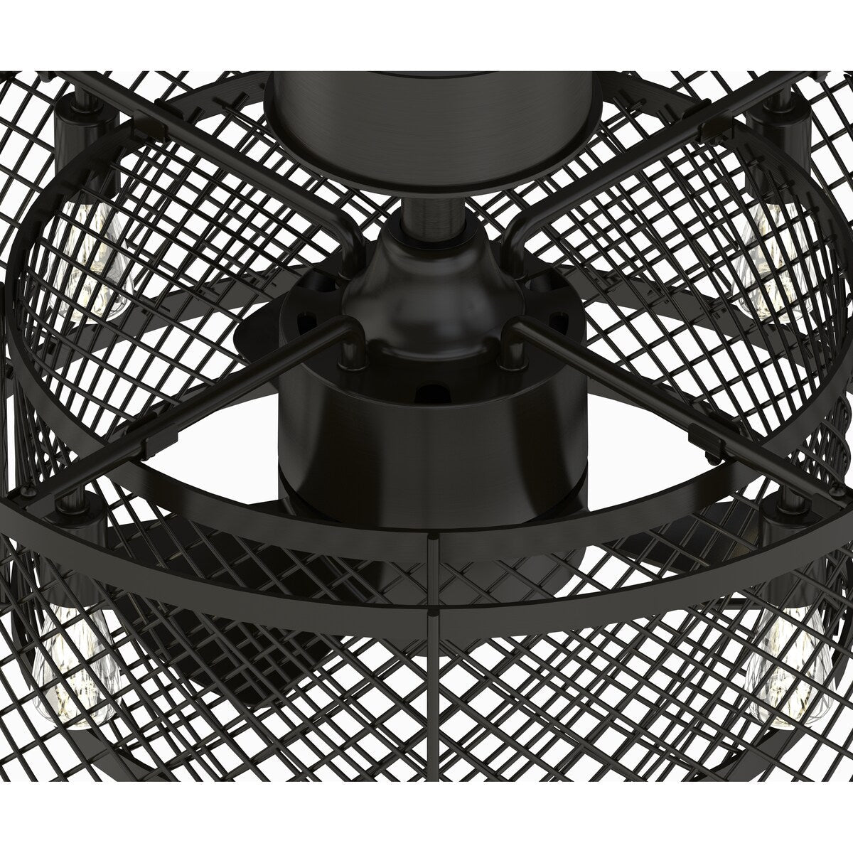 Ventilateur de plafond à 4 lumières Vintere en bronze vieilli de la collection Fanimation Studio