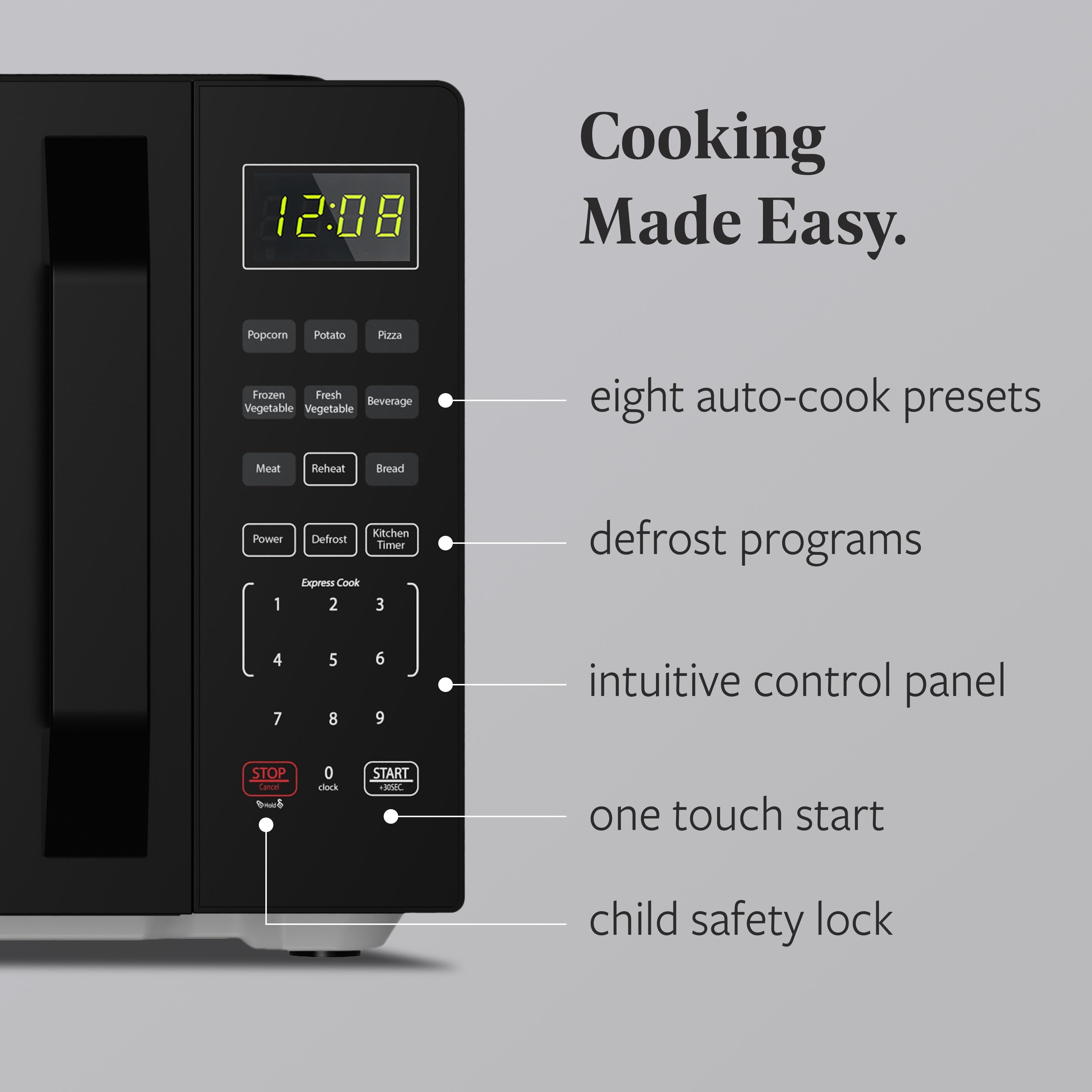 Micro-ondes de comptoir compact Farberware de 700 watts