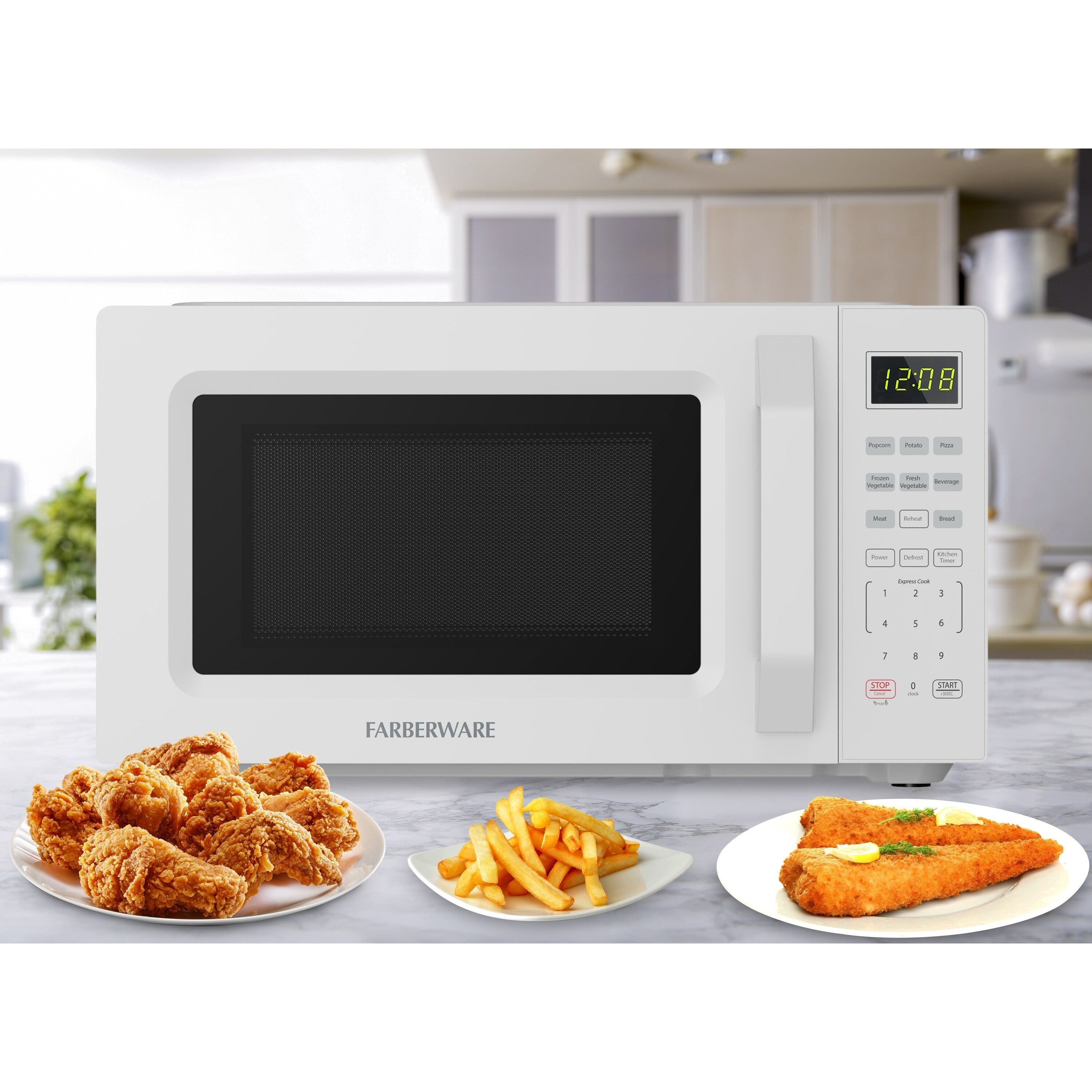 Micro-ondes de comptoir compact Farberware de 700 watts