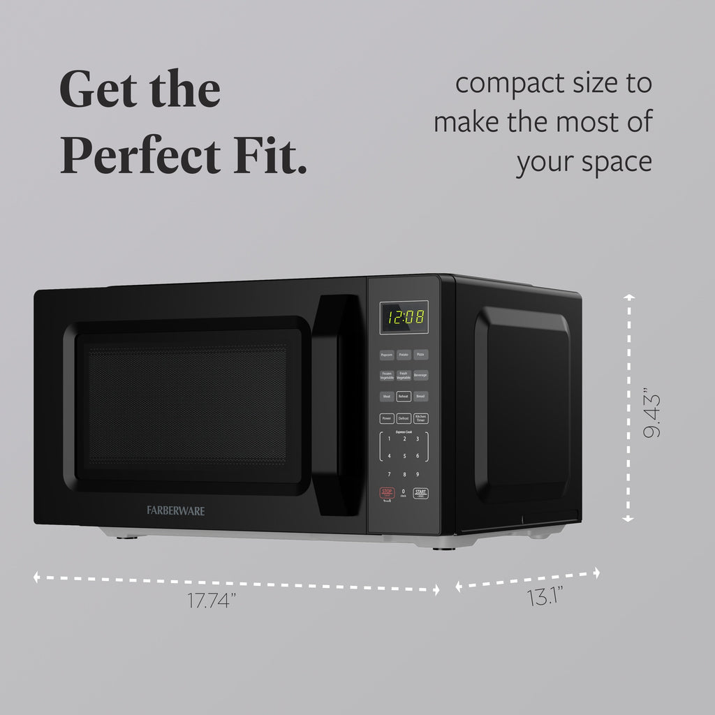 Micro-ondes de comptoir compact Farberware de 700 watts