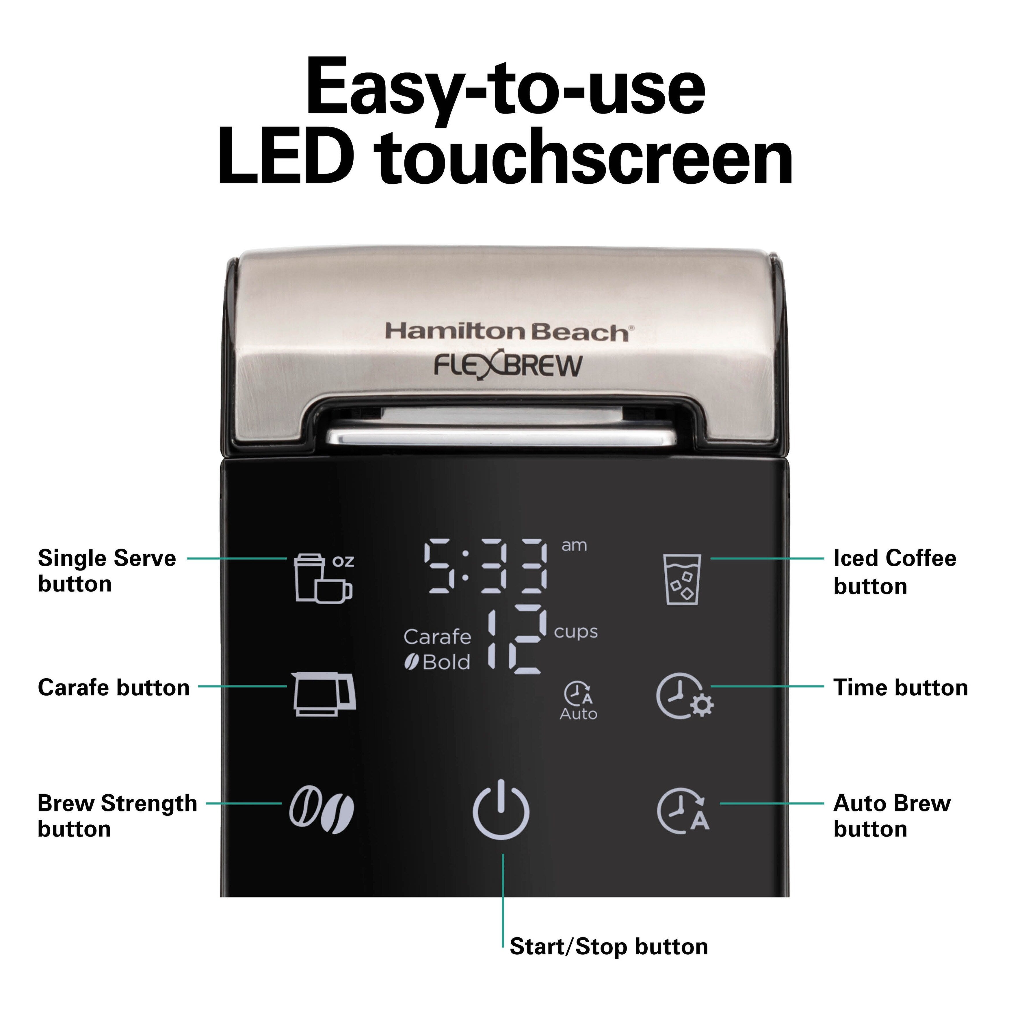 Cafetière FlexBrew Advanced 5 en 1