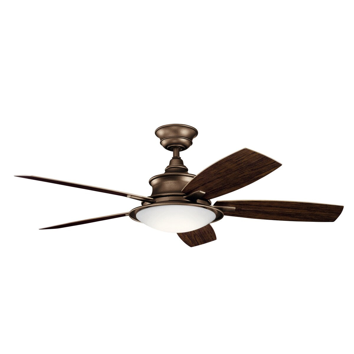 Ventilateur de plafond Kichler Cameron 52 à 5 pales avec télécommande et éclairage LED