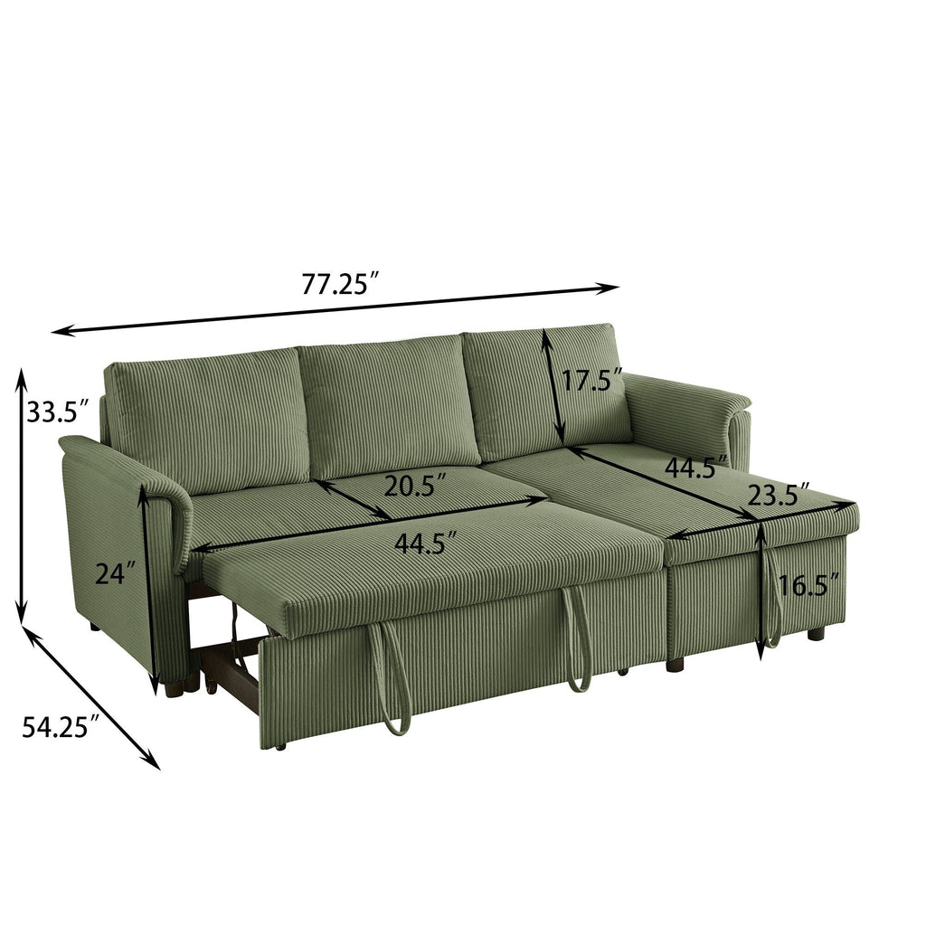 Canapé deux places avec méridienne, canapé d'angle modulable convertible avec méridienne de rangement