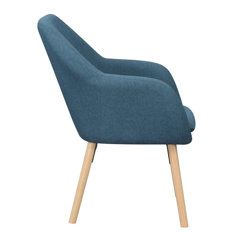 Fauteuil d'appoint rembourré à oreilles Charlotte « Take a Seat » de Convenience Concepts